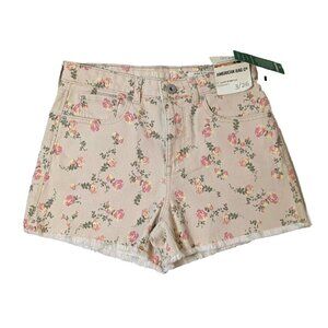 American Rag Cie Womens High Rise Flower Shorts Size 3/26